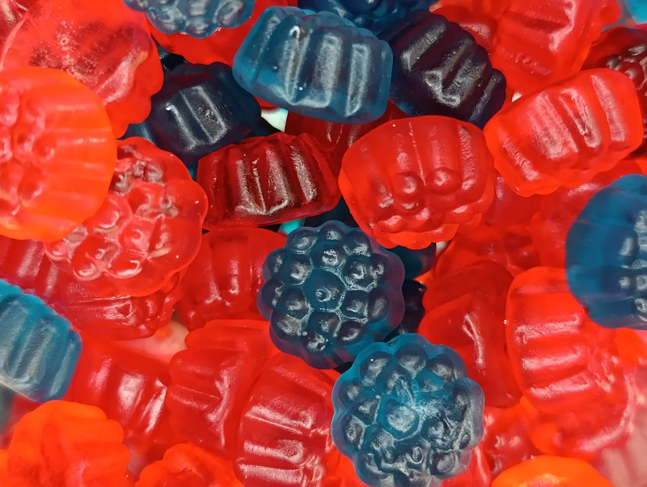 Gummies fruits rouges