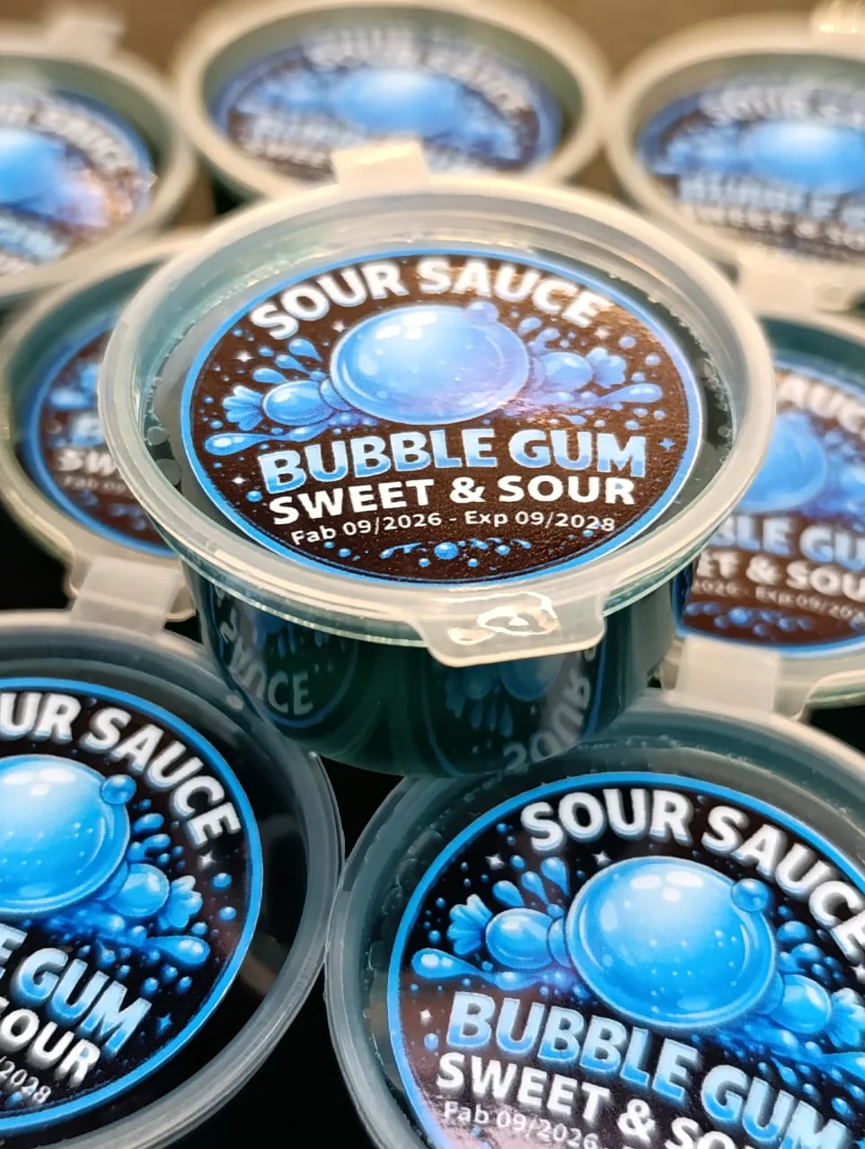 sauce acidulée Bubble-gum